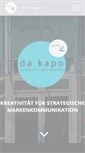 Mobile Screenshot of da-kapo.de
